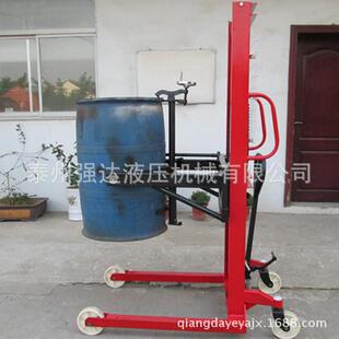 油桶堆高车 可倾式 油桶装 卸车COT0.35T 液压圆桶升高车