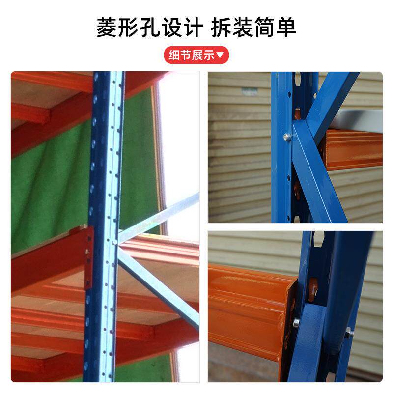 木板横梁货架工厂仓库仓储可拆卸调节式卡板货架子专用承重稳固