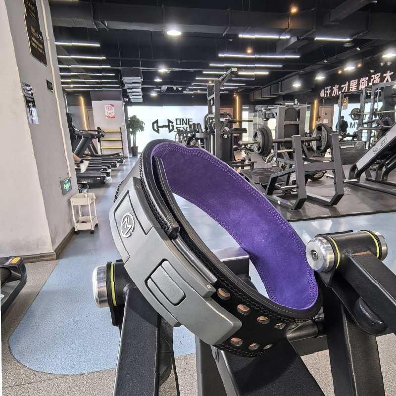 健身腰快扣腰带头层牛皮腰腰带举重腰带护腰带运动腰带SBDYELANG