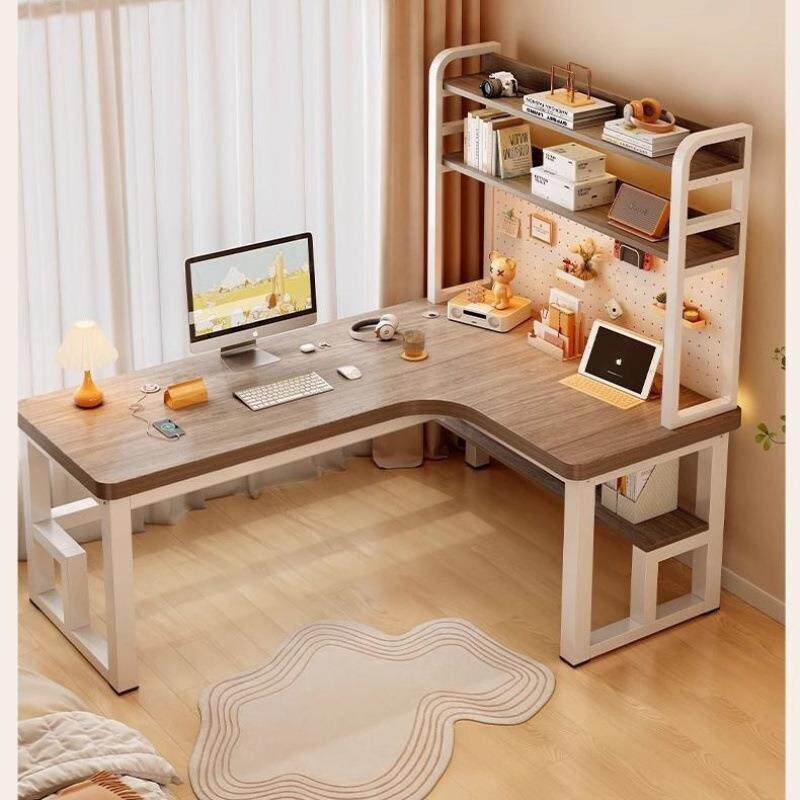 北欧办公电竞工作学生写字桌实木电脑桌台式简约现代桌子家用书桌