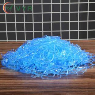 批发6024TPU彩色橡皮筋橡皮圈高弹力耐高温儿童一次性扎头发皮筋