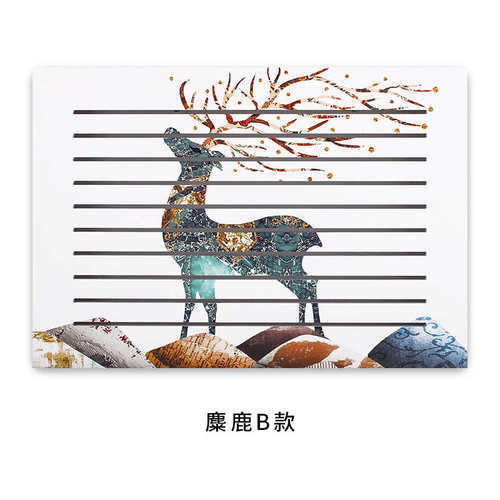 06ym奢箱箱电闸电表箱轻盖板电遮挡简约箱箱弱电装饰画装饰新款免