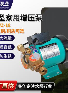 厂家供应18WZ-18铜制全自动家用商用微型增压泵管道增压循环泵