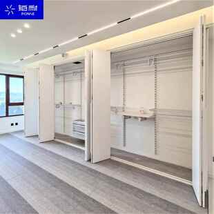 金属衣柜框架铁艺钢架铂耐衣帽间上墙衣架五金配件简易组装家用