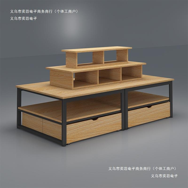 货柜促销便利店超市文具店店流水台中岛柜展柜母婴展示柜堆头