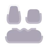 汽车坐垫夏季 通用座垫座套 车垫后排屁股垫单片女生小车座椅套四季