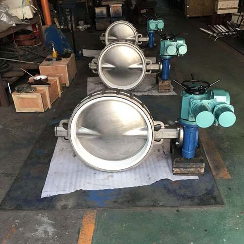 电动软密封不锈钢对夹蝶阀D971X-10DN800高品质保证
