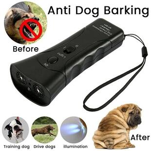 Bark Aggressive Dog LED Repeller Anti Pet Barking Ultrasonic