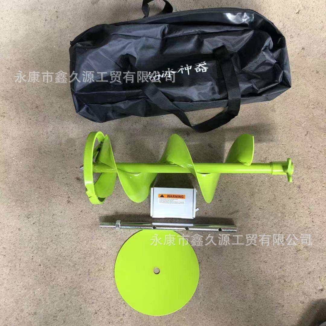 钻神冰钻锂电钻冬钓冰钻钻头冰窟窿冰钻电动冬钓打孔眼机外贸跨境