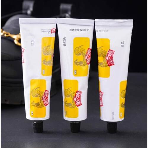 Genuine Golden Rooster Shoe Polish - Black, Brown, and Clear