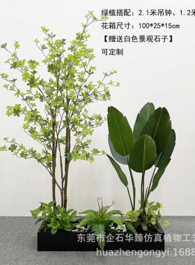 真假绿植HZ01013植物造仿景旅人蕉散尾居葵仿真绿植假植物家美陈