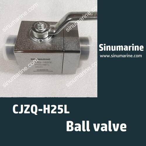 High pressure ball valve CJZQ type 船用压球阀