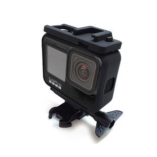 适用GoPro11/10/9/8边框Hero7/6/5black散热外壳固定狗笼兔笼配件
