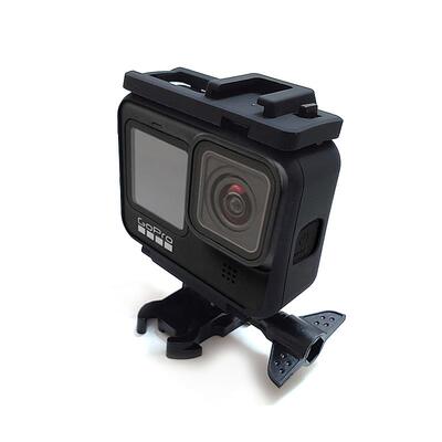 适用GoPro11/10/9/8边框Hero7/6/5black散热外壳固定狗笼兔笼配件