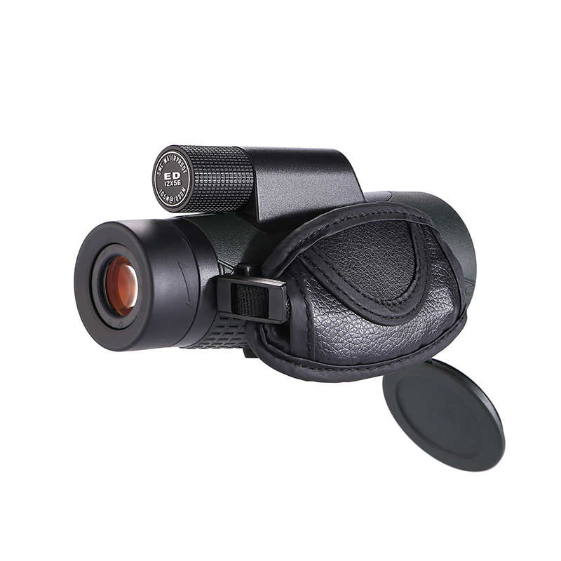 厂家 新款艾博睿12X56ED单筒望远镜高清高倍直播热卖跨境户外防水