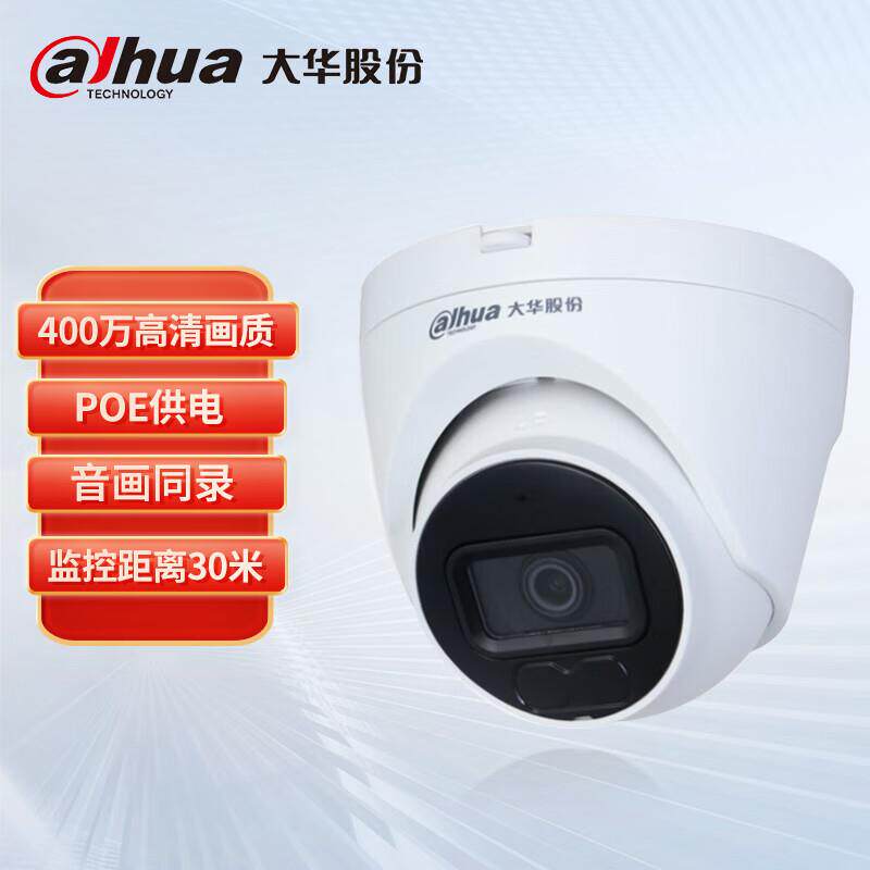 400万红外海螺网络摄像机POE半球监控摄像头枪机拾音1430V-A