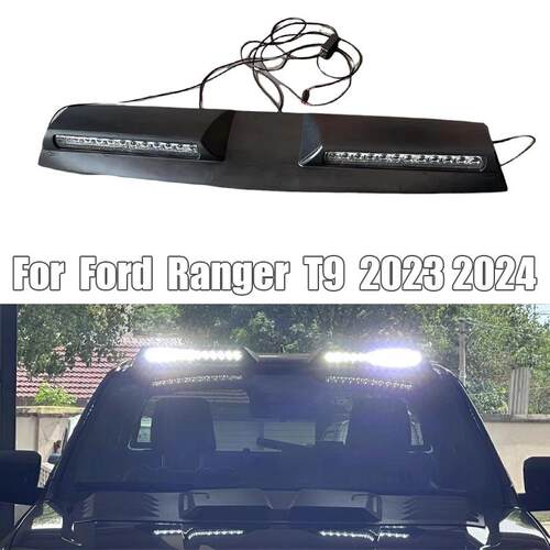 适用于2023福特ranger车顶灯 LED越野照地灯射灯ranger T9车顶灯