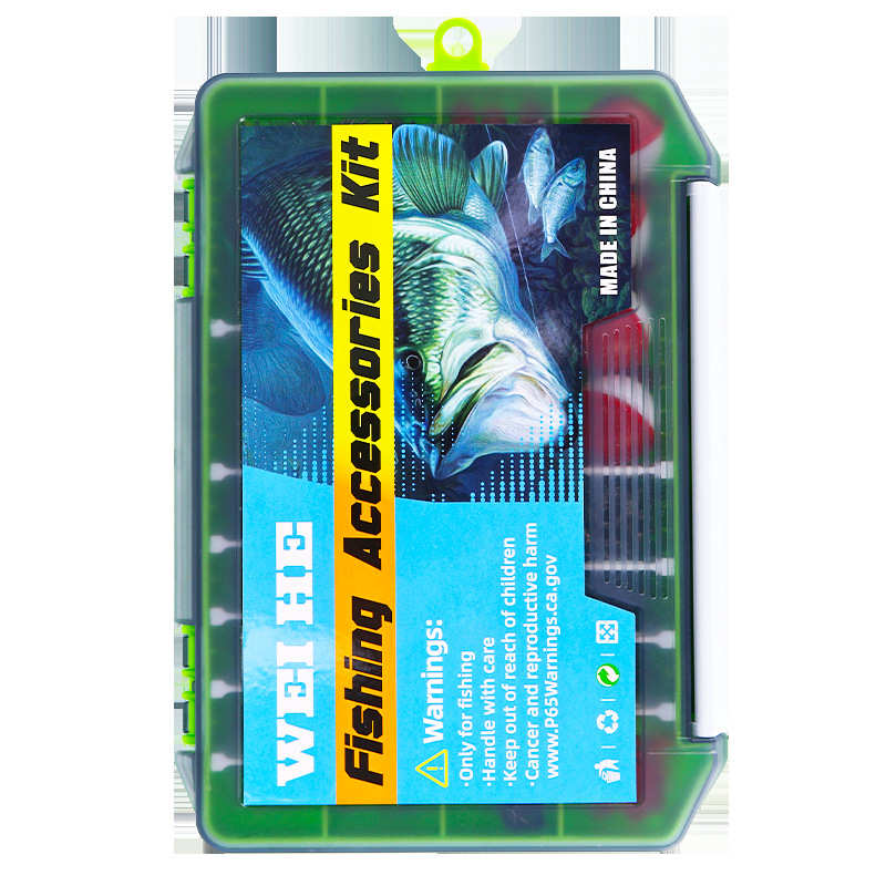 亚批发曲柄钩路批发渔路亚钩锚件现货π三矶329套装海钓钓配件