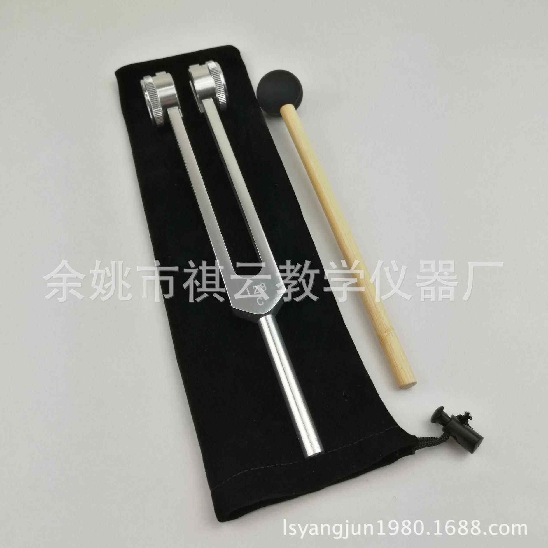 铝合金C128方柄音叉 教学仪器 采耳工具 共振音叉定制