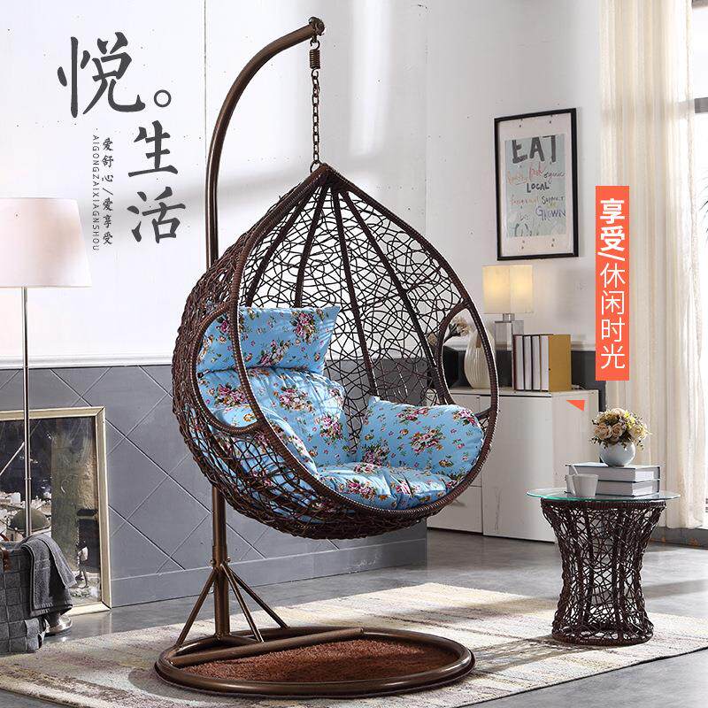 吊篮秋千家用小型吊椅藤椅摇篮椅鸟巢椅室内阳台懒人单人吊床摇椅