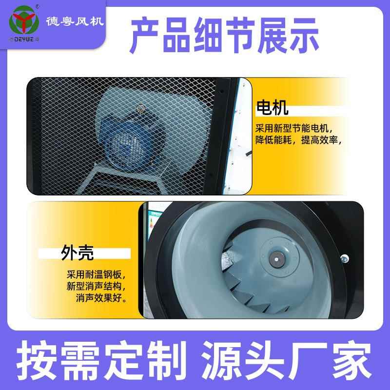 高风压排烟风机小静音风机厨房排烟风机商型用机离心超通620风机
