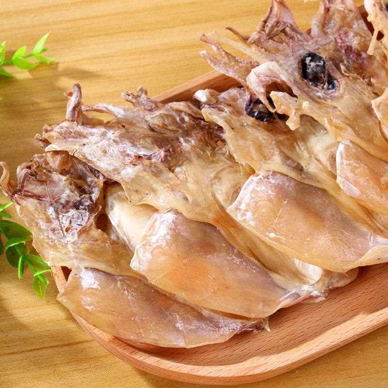 新晒东海墨鱼干干货乌贼干野生目鱼炖汤炒菜煲汤温州特产海产品