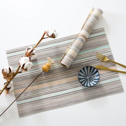 45x30cm Striped Rectangle Table Mat