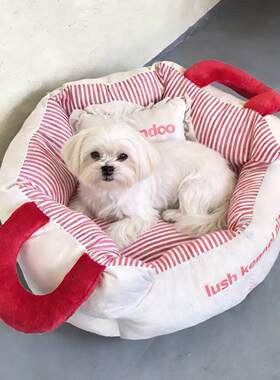 宠物小中型犬睡袋睡垫车载手领猫窝狗窝宠物窝安全便携