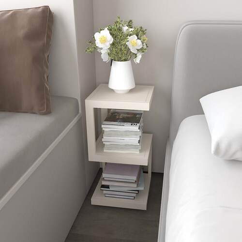 轻奢床头柜置物架现代简约客厅沙发边柜简易卧室窄缝床边柜收纳柜