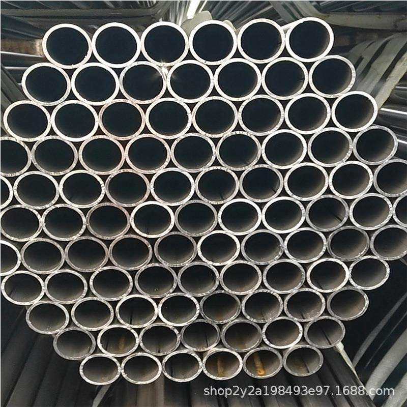 厂家销售黑退焊管家具圆铁管光亮管健身器材用铁焊管现货