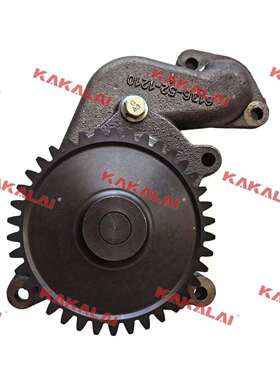 PC200-3挖掘机机油泵 6D105发动机机油泵6136-52-1210