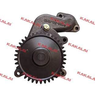 PC200 6D105发动机机油泵6136 1210 3挖掘机机油泵