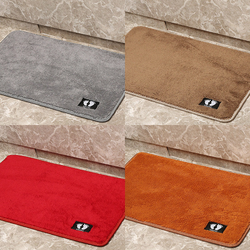 日本进口地垫浴室吸水地毯厕所门垫卫生间进门口脚垫加厚防滑速干