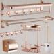towel bathroom aluminum space rack accessories