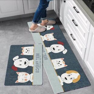 slip 厨房地垫防滑防油耐脏满长条Kitchen non mat carpet floor