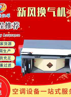 厂家顶新吊风换气机060953办公楼全热交换器用空气过滤式新风式换