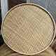 竹制品竹编竹匾无孔有孔簸箕竹筛子圆簸箕家用晾晒竹编制品装 新款