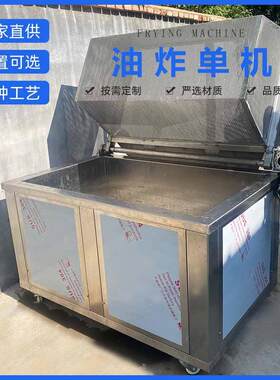 小酥肉油炸机洋葱圈鸡柳肉丸电加热油炸设备炸鸡肉全自动油炸锅