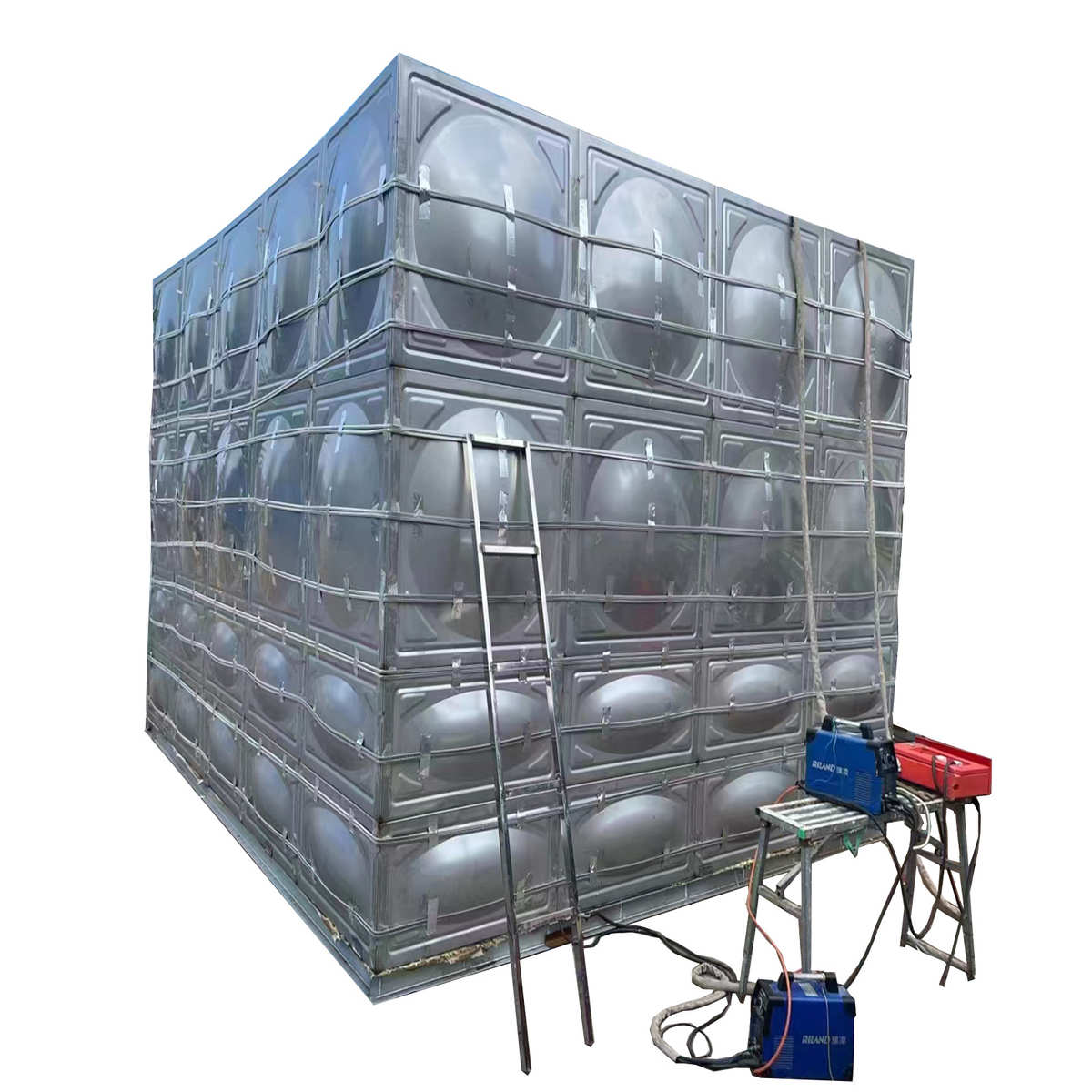 工厂销售304电伴热不锈钢生活水箱消防水箱保温水箱组合拼装焊接