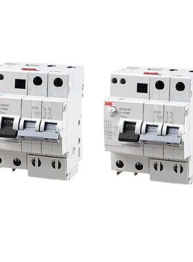 ABB现货GSE200系列剩余电流断路器SE202-C20/GSE203漏电开关