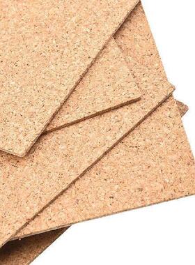 10Pcs 100 X 100 X 1mm Cork Coasters Square Cork Mat DIY