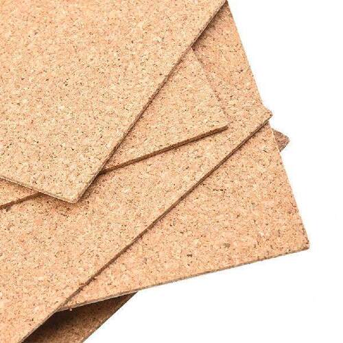 10Pcs 100 X 100 X 1mm Cork Coasters Square Cork Mat DIY