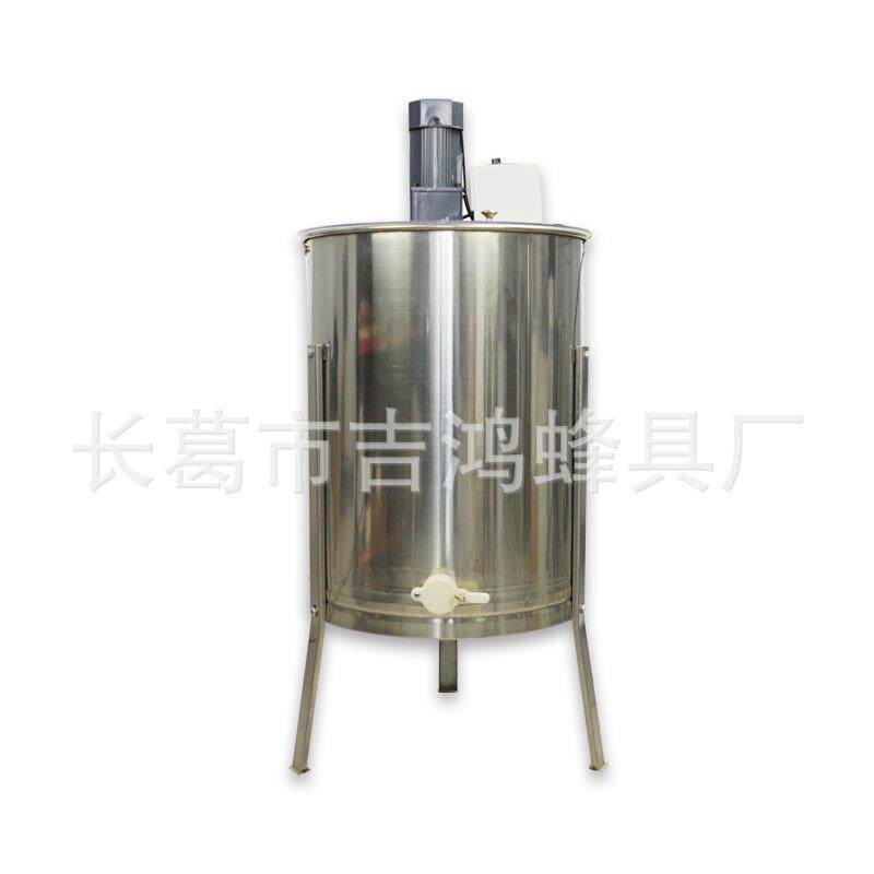 四框电动摇蜜机 4框蜂蜜分离机不锈钢取蜜机厂家吉鸿蜂具厂