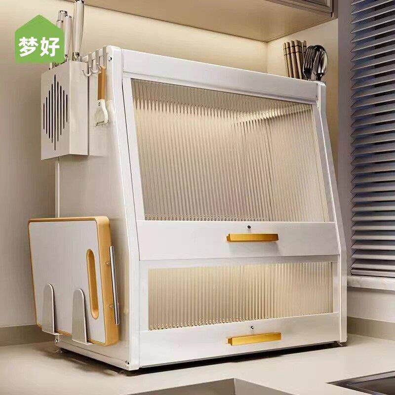 碗盘柜碟架家用厨房碗筷餐具收纳盒小型台面放碗碟碗盘收纳沥水碗