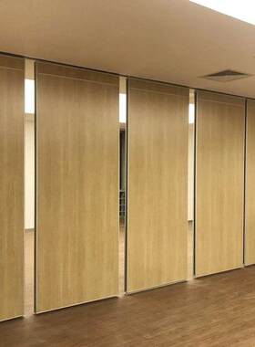 酒楼包厢移动屏风隔断墙供应轨道滑动隔断活动屏风移门