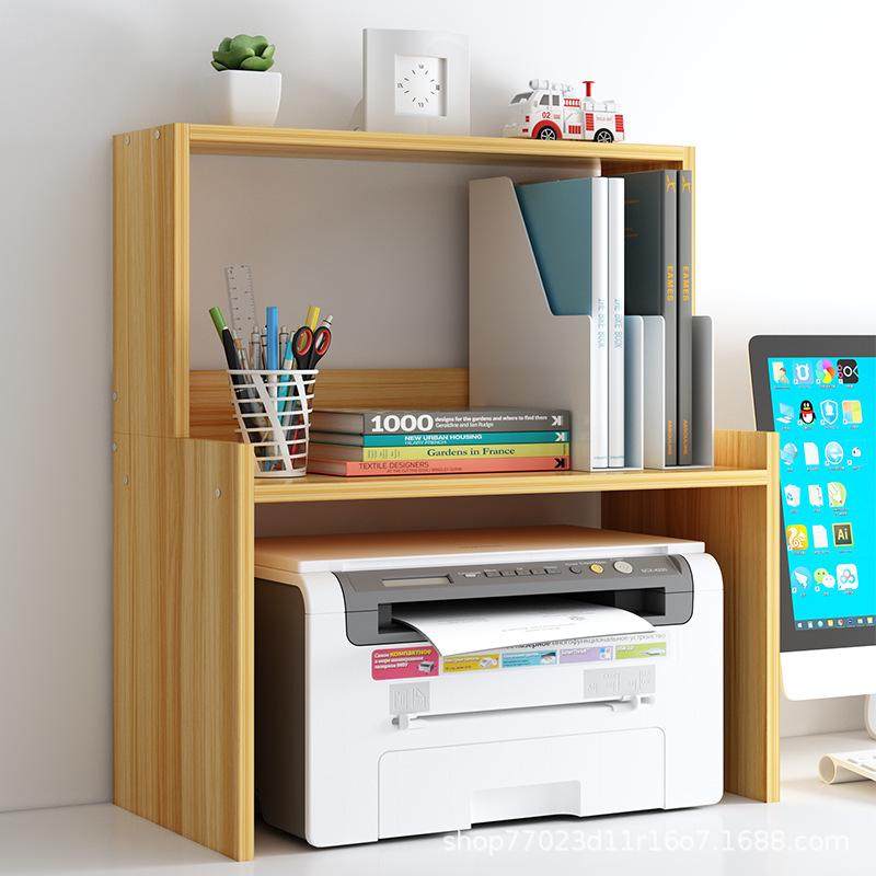 书桌上简易书架学生宿舍置物架子简约小型书柜办公室打印机收,收纳整理,整理架/置物架/收纳架,淘宝优惠券,粉丝福利购,淘宝优惠卷