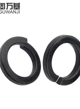 开8级加厚口弹垫黑色加宽弹簧垫圈弹性垫片M3M2924M5M6M8M810M1.2