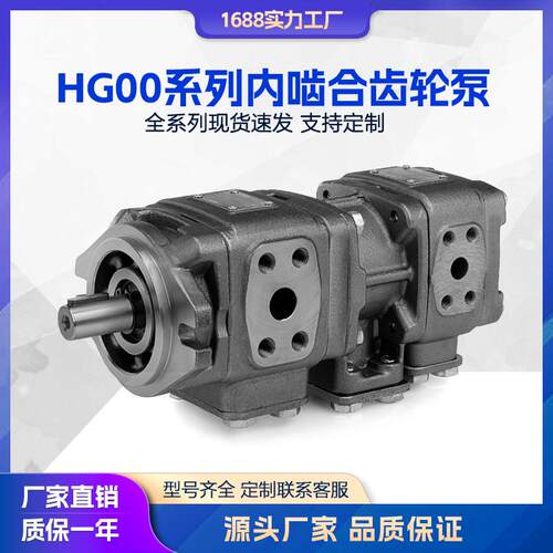 HG00内啮合齿轮泵替代EIPH2-008PK03IPV3-8-101高压注塑机液压