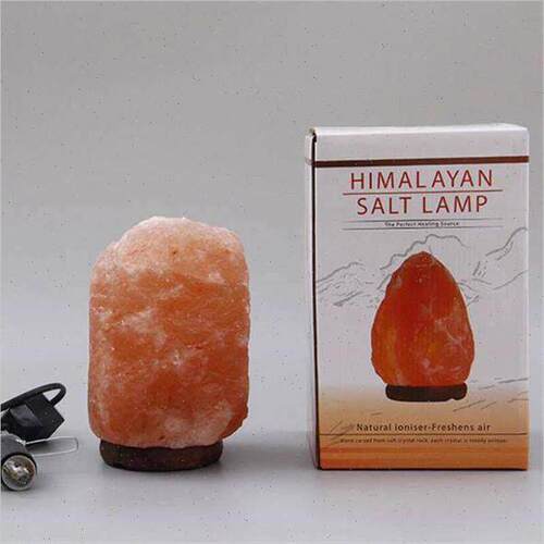 Natural Himalayan Salt Lamp Crystal Salt Rock Gift Pack