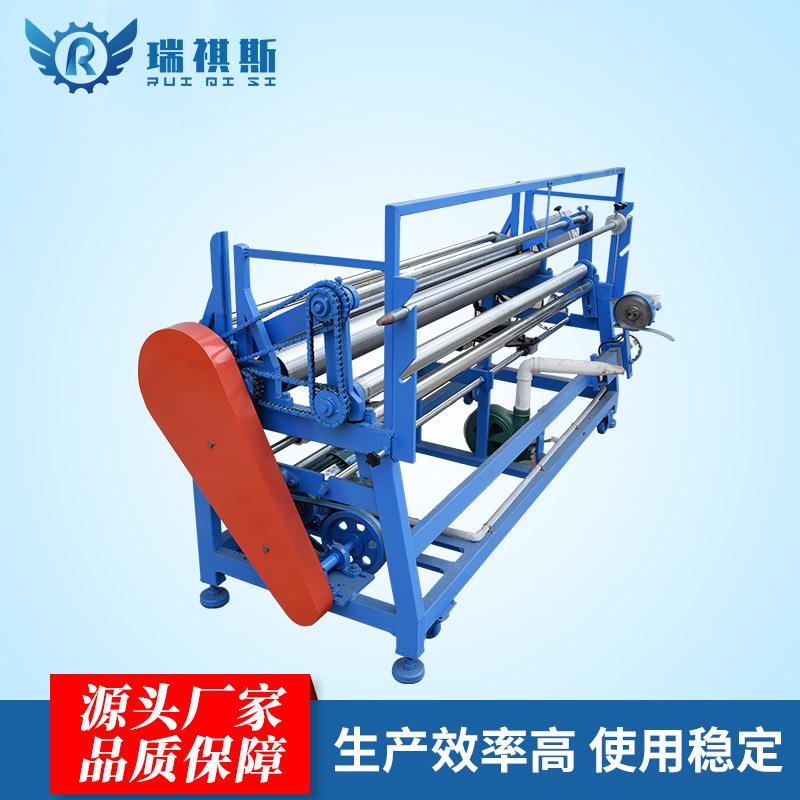广州厂出售简易卷布机直斜纹面料无纺布打卷机自动对边布料收卷机